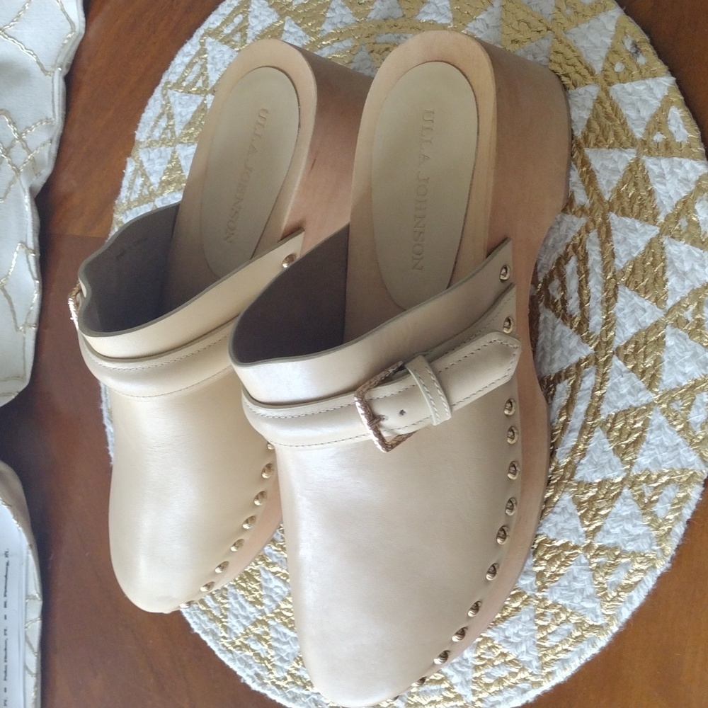 Ulla Johnson Cream Mules - Picture 5 of 6